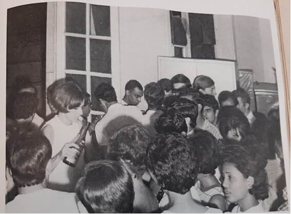 Confraternização – I Semana de Estudos Biológicos – 1967