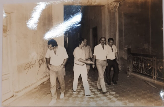 Vistoria após a compra do prédio da FAFI – 1985