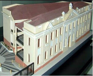 Maquete da FAFI na Escola da Ciência Biologia e História